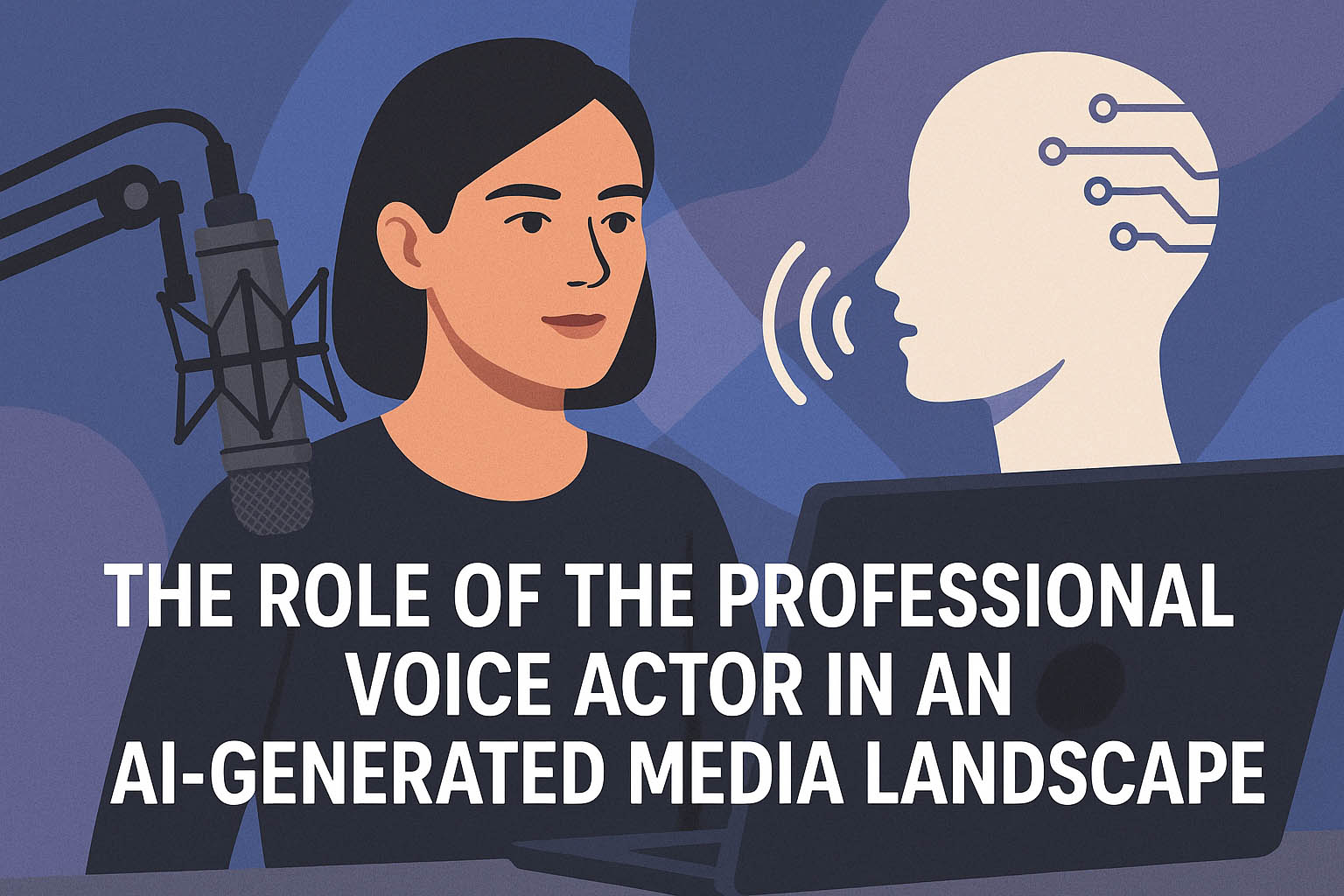 Voice Actor in an AI-Generated Media Landscape